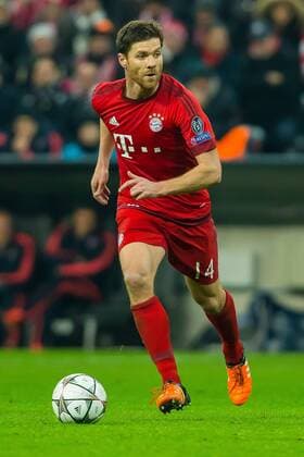 Mittwoch 16.03.2016, CL, UEFA Champions League, Saison 2015 2016, Achtelfinale Rueckspiel in Muenchen, FC Bayern Muenchen - Juventus Turin, 4:2, Xabi Alonso (FC Bayern 14) DeFodi507