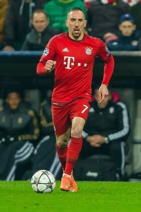 Mittwoch 16.03.2016, CL, UEFA Champions League, Saison 2015 2016, Achtelfinale Rueckspiel in Muenchen, FC Bayern Muenchen - Juventus Turin, 4:2, Franck Ribery (FC Bayern 7) DeFodi507