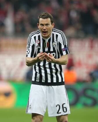 München, Fussball, Herren, UEFA Champions League, Saison 2015 2016, Achtelfinale FC Bayern München - Juventus Turin, 16.03.2016, Allianzarena München, Stephan Lichtsteiner, Juventus Turin