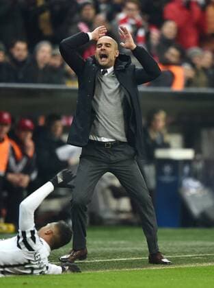 16.03.2016, Fussball, Saison 2015 2016, Champions League, Achtelfinale, FC Bayern Muenchen - Juventus Turin 4:2 n.V., Trainer Pep Guardiola (Bayern Muenchen)