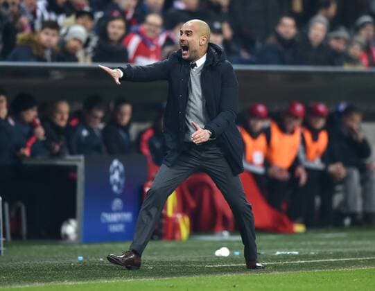 16.03.2016, Fussball, Saison 2015 2016, Champions League, Achtelfinale, FC Bayern Muenchen - Juventus Turin 4:2 n.V., Trainer Pep Guardiola (Bayern Muenchen)