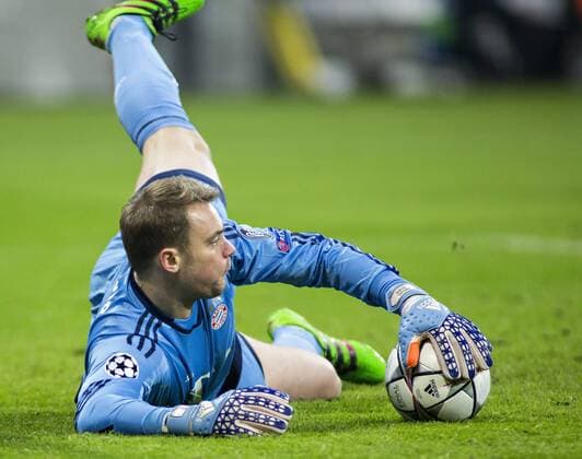 TW Manuel Neuer (Bayern) 16.03.2016, München, Bayern München vs. Juventus Turin Â