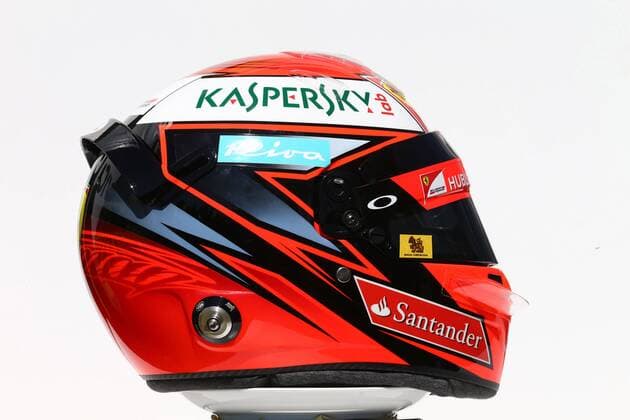 Motorsport, Formel 1, GP Australien, Fahrerhelme in Melbourne Australian Grand Prix, Melbourne 17 - 20 March 2016 Australian Grand Prix, Melbourne 17 - 20 March 2016 17.03.2016 - The helmet of Kimi Raikkonen (FIN) Scuderia Ferrari SF16-H 