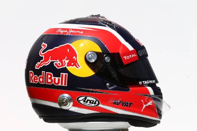 Motorsport, Formel 1, GP Australien, Fahrerhelme in Melbourne Australian Grand Prix, Melbourne 17 - 20 March 2016 17.03.2016 - The helmet of Daniil Kvyat (RUS) Red Bull Racing RB12 
