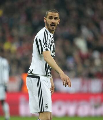 München, Fussball, Herren, UEFA Champions League, Saison 2015 2016, Achtelfinale FC Bayern München - Juventus Turin, 16.03.2016, Allianzarena München, Leonardo Bonucci, Juventus Turin