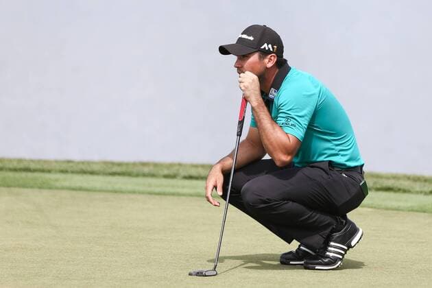March 17, 2016 - Orlando, Florida, United States - Jason Day lines up a putt on the 6th green during the first round of the Arnold Palmer Invitational at Bay Hill Club & Lodge. PGA Golf Herren 2016 - Arnold Palmer Invitational - Round 1 - ZUMAw109