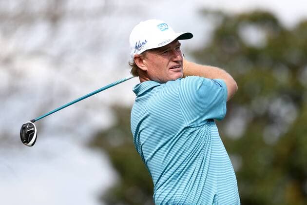 March 17, 2016 - Orlando, Florida, United States - Ernie Els tees off the 15th hole during the first round of the Arnold Palmer Invitational at Bay Hill Club & Lodge. PGA Golf Herren 2016 - Arnold Palmer Invitational - Round 1 - ZUMAw109