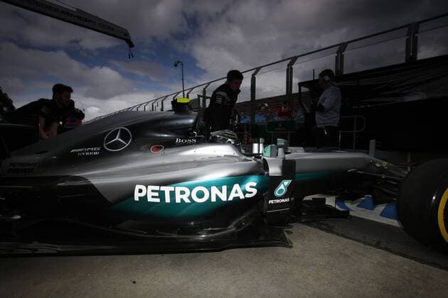 Motorsports: FIA Formula One World Championship WM Weltmeisterschaft 2016, Grand Prix of Australia, 6 Nico Rosberg (GER, Mercedes AMG Petronas Formula One Team), xHOCHxZWEIx