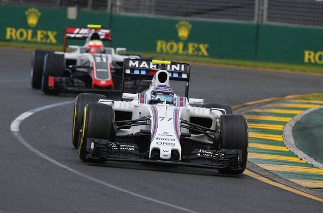 Motorsports: FIA Formula One World Championship WM Weltmeisterschaft 2016, Grand Prix of Australia, 77 Valtteri Bottas (FIN, Williams Martini Racing), xHOCHxZWEIx