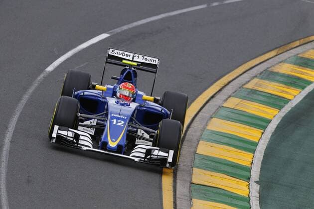 Motorsports: FIA Formula One World Championship WM Weltmeisterschaft 2016, Grand Prix of Australia, 12 Felipe Nasr (BRA, Sauber F1 Team), xHOCHxZWEIx