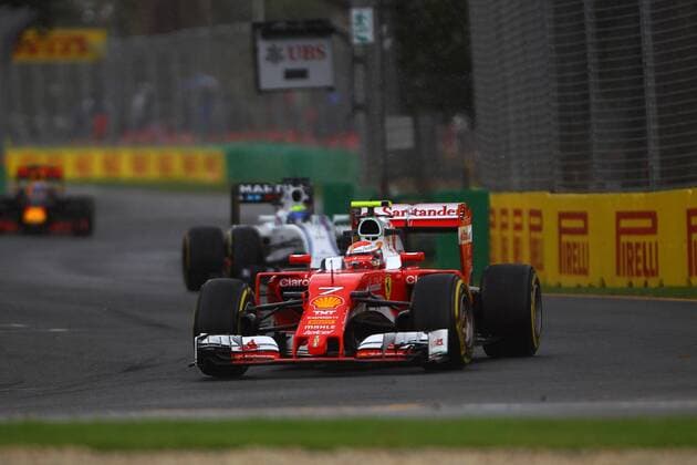 Australian Grand Prix, Melbourne 17 - 20 March 2016 18.03.2016 - Free Practice 1, Kimi Raikkonen (FIN) Scuderia Ferrari SF16-H 