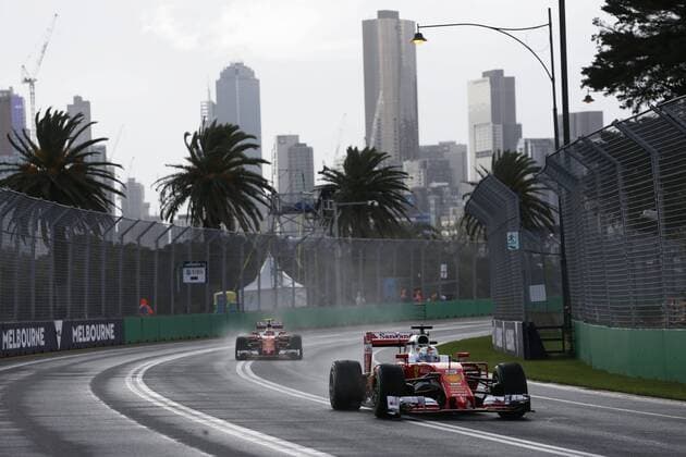 Motorsports: FIA Formula One World Championship WM Weltmeisterschaft 2016, Grand Prix of Australia, 5 Sebastian Vettel (GER, Scuderia Ferrari), xHOCHxZWEIx
