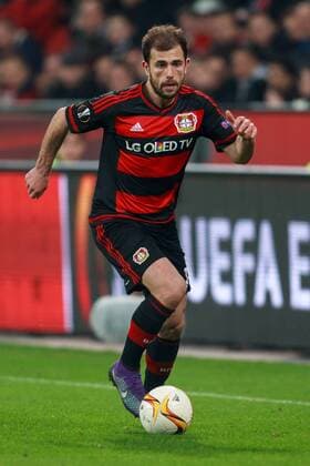 Leverkusen Admir Mehmedi (Bayer 04 Leverkusen 14) beim Europa League Achtelfinal-Spiel zwischen Bayer 04 Leverkusen und FC Villareal am 17.03.2016, Copyright: Schülerx xEibner-Pressefoto EP_jse