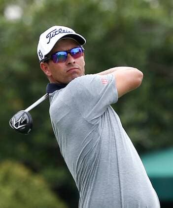 March 18, 2016 - Orlando, Florida, United States - Adam Scott tees off the 10th hole during the second round of the Arnold Palmer Invitational at Bay Hill Club & Lodge. PGA Golf Herren 2016 - Arnold Palmer Invitational - Round 2 - ZUMAw109