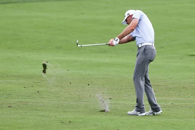 March 18, 2016 - Orlando, Florida, United States - Brendan Steele hits a fairway shot on the 18th hole during the second round of the Arnold Palmer Invitational at Bay Hill Club & Lodge. PGA Golf Herren 2016 - Arnold Palmer Invitational - Round 2 - ZUMAw109