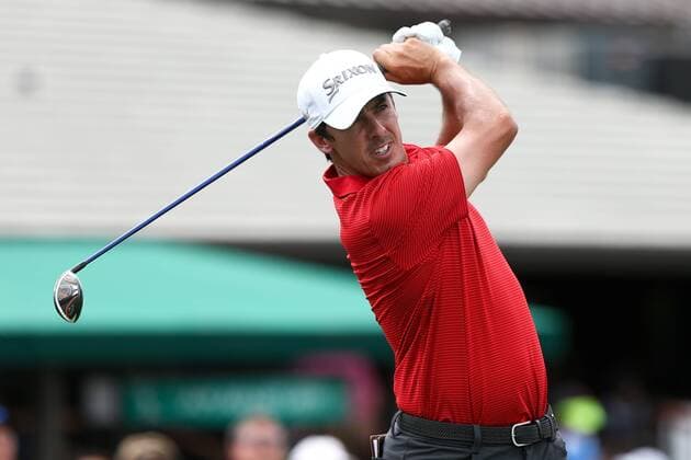 March 18, 2016 - Orlando, Florida, United States - Jon Curran tees off the 10th hole during the second round of the Arnold Palmer Invitational at Bay Hill Club & Lodge. PGA Golf Herren 2016 - Arnold Palmer Invitational - Round 2 - ZUMAw109