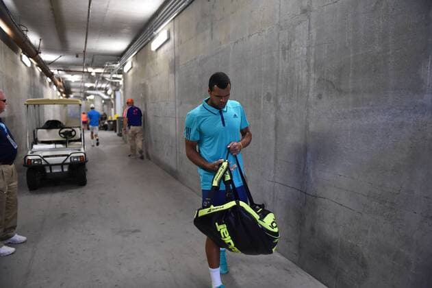 Jo Wilfried Tsonga (fra) - Tennis, Indian Wells 2016 - 18 03 2016 TennisMagazine Panoramic 