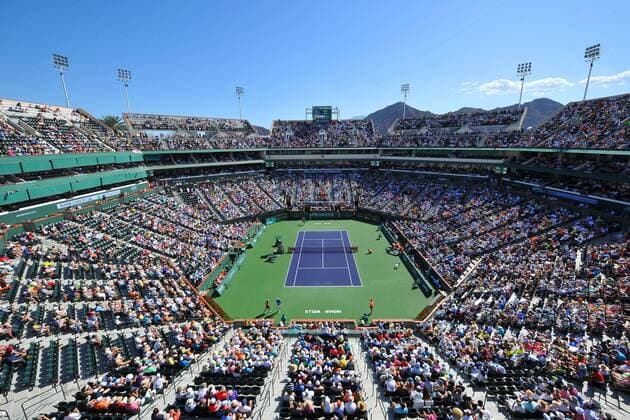 Indian Wells Tennis Garden - Tennis, Indian Wells 2016 - 18 03 2016 TennisMagazine Panoramic 
