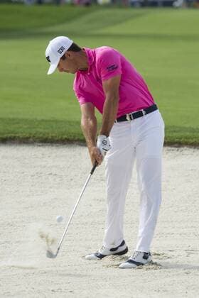 March 18, 2016: Billy Horschel hits out of the sand on 1 during the second round of the Arnold Palmer Invitational in Orlando, FL. (Photograph by Roy K. Miller Icon Sportswire) GOLF: MAR 18 PGA Golf Herren - Arnold Palmer Invitational presented by MasterCard - Second Round Icon1603180922 EDITORIAL USE ONLY
