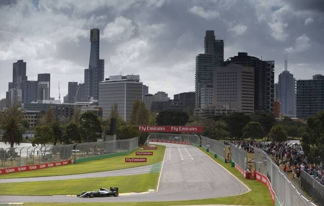 Motorsports: FIA Formula One World Championship WM Weltmeisterschaft 2016, Grand Prix of Australia, 6 Nico Rosberg (GER, Mercedes AMG Petronas Formula One Team), xHOCHxZWEIx