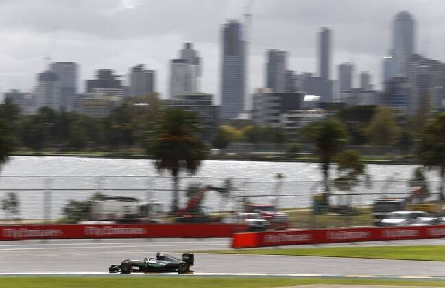 Motorsports: FIA Formula One World Championship WM Weltmeisterschaft 2016, Grand Prix of Australia, 6 Nico Rosberg (GER, Mercedes AMG Petronas Formula One Team), xHOCHxZWEIx