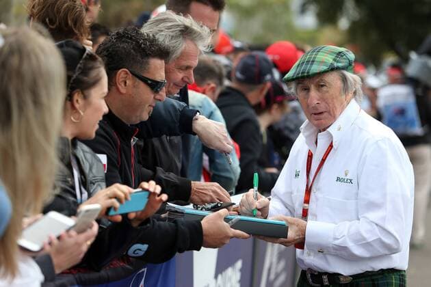 Australian Grand Prix, Melbourne 17 - 20 March 2016 19.03.2016 - Sir Jackie Stewart (GBR) 