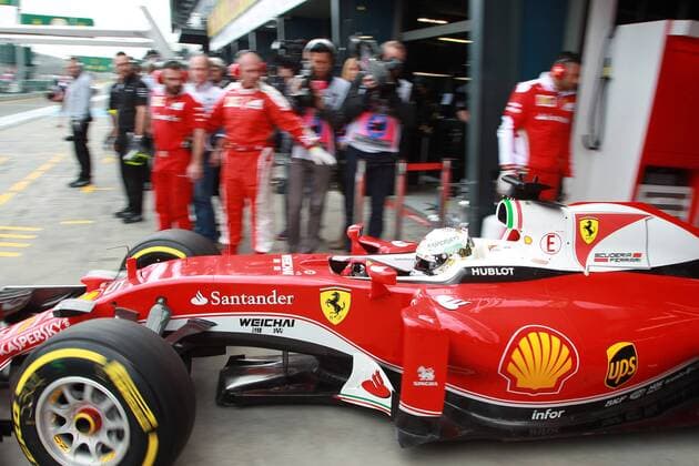 Australian Grand Prix, Melbourne 17 - 20 March 2016 19.03.2016 - Free Practice 3, Sebastian Vettel (GER) Scuderia Ferrari SF16-H 