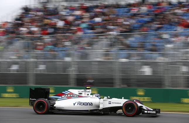 Motorsports: FIA Formula One World Championship WM Weltmeisterschaft 2016, Grand Prix of Australia, 77 Valtteri Bottas (FIN, Williams Martini Racing), xHOCHxZWEIx