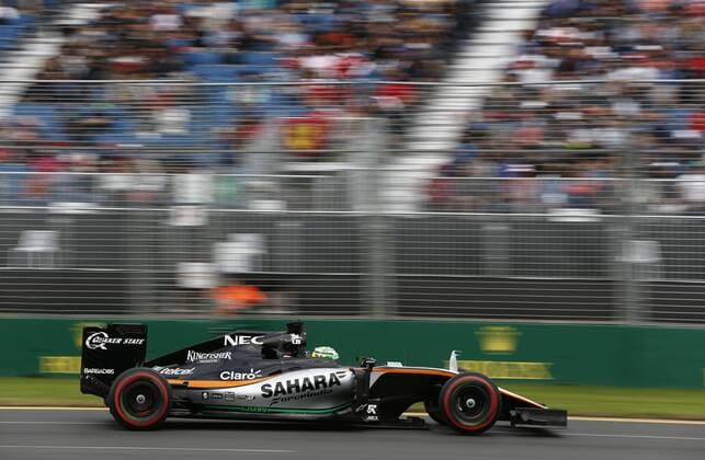 Motorsports: FIA Formula One World Championship WM Weltmeisterschaft 2016, Grand Prix of Australia, 27 Nico Hulkenberg (GER, Sahara Force India F1 Team), xHOCHxZWEIx