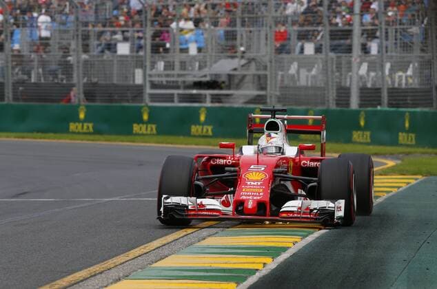 Motorsports: FIA Formula One World Championship WM Weltmeisterschaft 2016, Grand Prix of Australia, 5 Sebastian Vettel (GER, Scuderia Ferrari), xHOCHxZWEIx