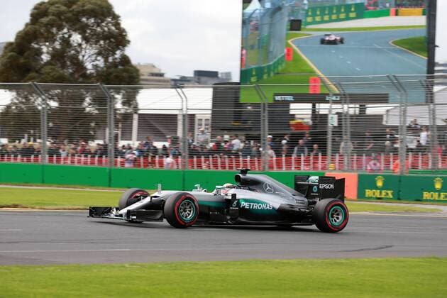 Australian Grand Prix, Melbourne 17 - 20 March 2016 19.03.2016 - Qualifying, Lewis Hamilton (GBR) Mercedes AMG F1 W07 Hybrid 