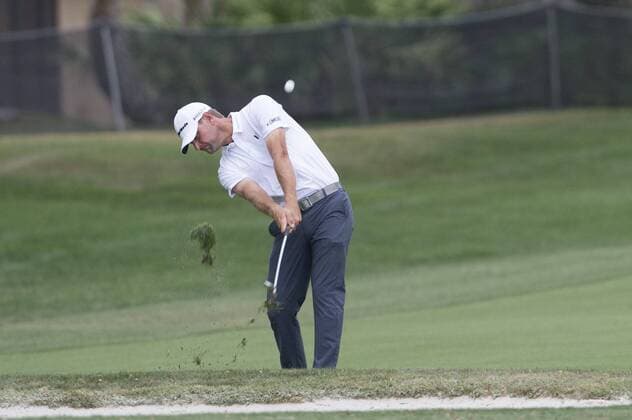 March 19, 2016: Lucas Glover hits his approach on 5 during the third round of the Arnold Palmer Invitational in Orlando, FL. (Photograph by Roy K. Miller Icon Sportswire) GOLF: MAR 19 PGA Golf Herren - Arnold Palmer Invitational presented by MasterCard - Third Round Icon160319065 EDITORIAL USE ONLY