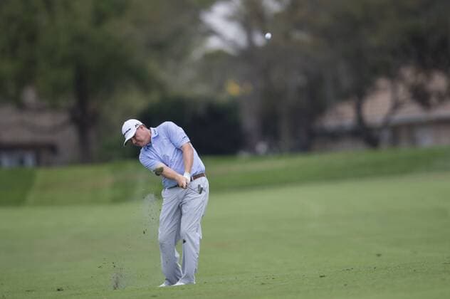 March 19, 2016: Chad Campbell hits his approach on 5 during the third round of the Arnold Palmer Invitational in Orlando, FL. (Photograph by Roy K. Miller Icon Sportswire) GOLF: MAR 19 PGA Golf Herren - Arnold Palmer Invitational presented by MasterCard - Third Round Icon160319067 EDITORIAL USE ONLY