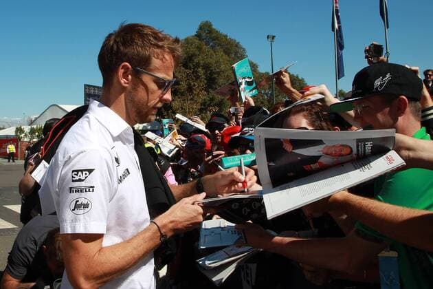 Australian Grand Prix, Melbourne 17 - 20 March 2016 20.03.2016 - Jenson Button (GBR) McLaren Honda MP4-31 