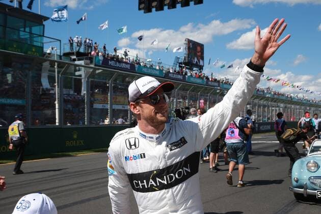 Australian Grand Prix, Melbourne 17 - 20 March 2016 20.03.2016 - Jenson Button (GBR) McLaren Honda MP4-31 