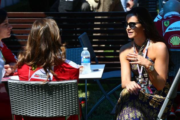Australian Grand Prix, Melbourne 17 - 20 March 2016 20.03.2016 - Minttu Virtanen, girlfriend of Kimi Raikkonen (FIN) 