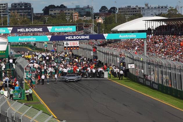 Australian Grand Prix, Melbourne 17 - 20 March 2016 20.03.2016 - Race, The grid 