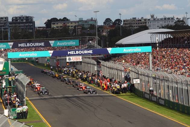 Australian Grand Prix, Melbourne 17 - 20 March 2016 20.03.2016 - Race, The grid 