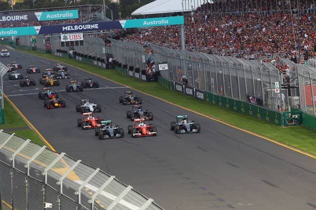 Australian Grand Prix, Melbourne 17 - 20 March 2016 20.03.2016 - Race, Start of the race 