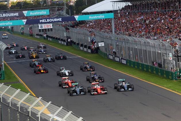 Australian Grand Prix, Melbourne 17 - 20 March 2016 20.03.2016 - Race, Start of the race 