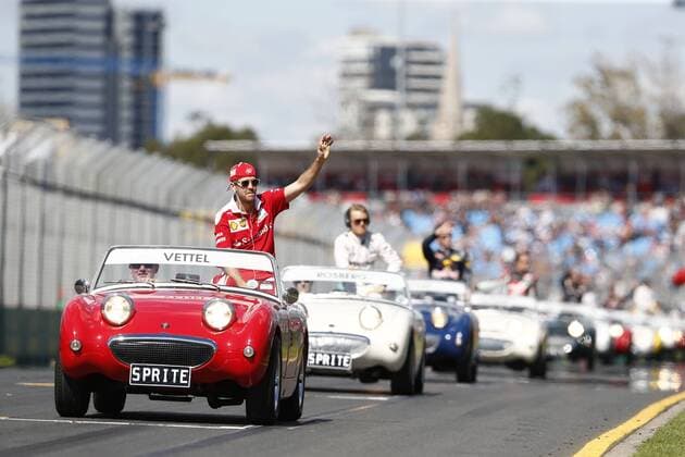 Motorsports: FIA Formula One World Championship WM Weltmeisterschaft 2016, Grand Prix of Australia, 5 Sebastian Vettel (GER, Scuderia Ferrari), xHOCHxZWEIx