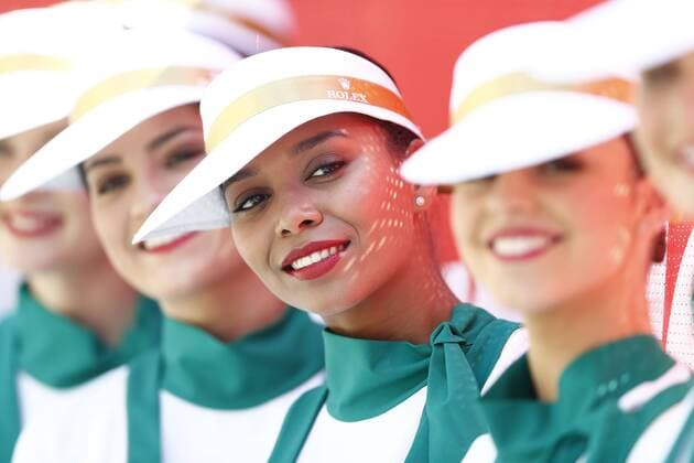 Motorsports: FIA Formula One World Championship WM Weltmeisterschaft 2016, Grand Prix of Australia, grid girls xHOCHxZWEIx