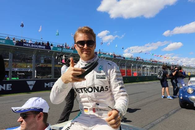 Motorsports: FIA Formula One World Championship WM Weltmeisterschaft 2016, Grand Prix of Australia, 6 Nico Rosberg (GER, Mercedes AMG Petronas Formula One Team), xHOCHxZWEIx