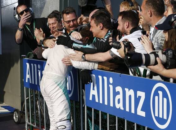 Motorsports: FIA Formula One World Championship WM Weltmeisterschaft 2016, Grand Prix of Australia, 6 Nico Rosberg (GER, Mercedes AMG Petronas Formula One Team), xHOCHxZWEIx
