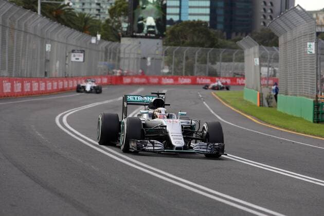 Australian Grand Prix, Melbourne 17 - 20 March 2016 20.03.2016 - Race, Lewis Hamilton (GBR) Mercedes AMG F1 W07 Hybrid 
