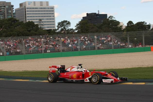 Australian Grand Prix, Melbourne 17 - 20 March 2016 20.03.2016 - Race, Sebastian Vettel (GER) Scuderia Ferrari SF16-H 