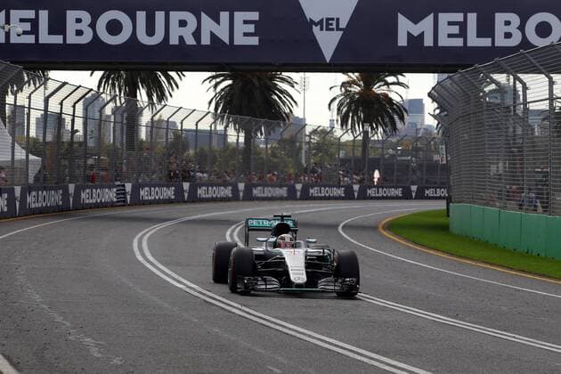 Australian Grand Prix, Melbourne 17 - 20 March 2016 20.03.2016 - Race, Lewis Hamilton (GBR) Mercedes AMG F1 W07 Hybrid 