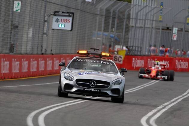 Australian Grand Prix, Melbourne 17 - 20 March 2016 20.03.2016 - Race, The Safety car on the track 