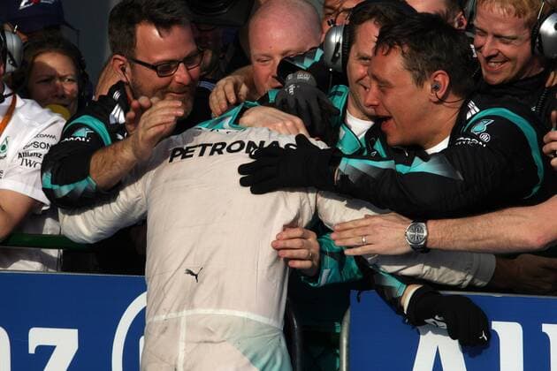 Australian Grand Prix, Melbourne 17 - 20 March 2016 20.03.2016 - Race, Nico Rosberg (GER) Mercedes AMG F1 W07 Hybrid race winner 