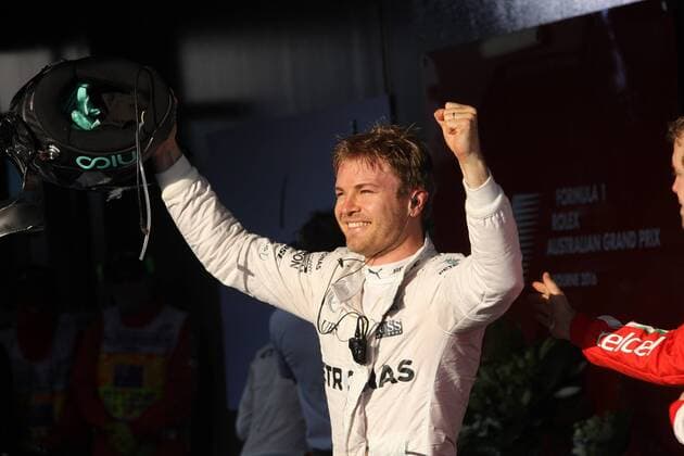 Australian Grand Prix, Melbourne 17 - 20 March 2016 20.03.2016 - Race, Nico Rosberg (GER) Mercedes AMG F1 W07 Hybrid race winner 